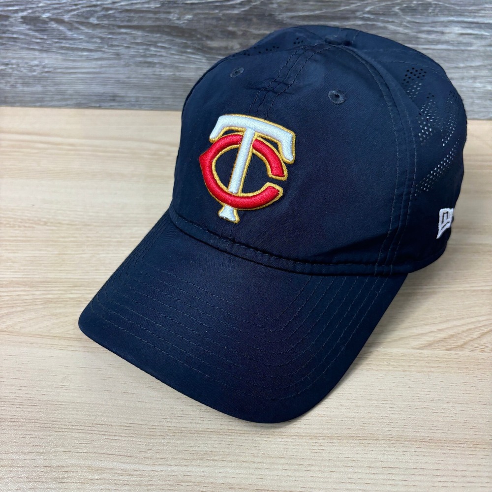 Minnesota Twins Hat Strap Back Blue Lightweight Performance MLB Baseball New Era